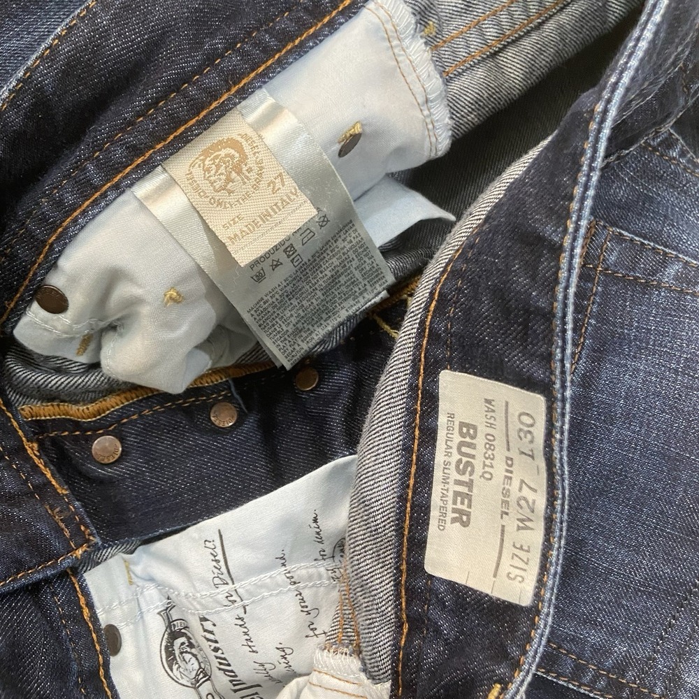 Hard to find! Diesel Dark Blue Bootcut Jeans - Picture 5 of 11